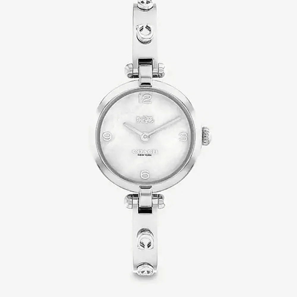 🩶▪️ COACH▪️ Cary Mother-Of-Pearl Bracelet silver watch 26mm